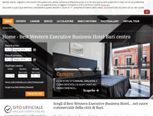 Tablet Screenshot of executivebusinesshotel.it